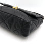 CHANEL ブラックラージフラップチェーンショルダーバッグ AS1161 19 152892817 [P]