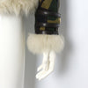 BURBERRY 3982634 Camo Baumwolle Leder Shearling Damenjacke aa47772 152898241 [P]