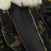 BURBERRY 3982634 Camo Baumwolle Leder Shearling Damenjacke aa47772 152898241 [P]