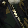 BURBERRY 3982634 Camo Baumwolle Leder Shearling Damenjacke aa47772 152898241 [P]