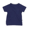FENDI Navy Flag Pattern Kinder Baby T-Shirt 152564699 [P]