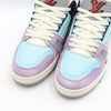 Louis Vuitton Blue Purple Trainer Men's Sneakers AA47996 152898047 [P]