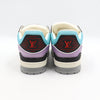 Louis Vuitton Blue Purple Trainer Men's Sneakers AA47996 152898047 [P]