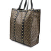 Burberry TB Canvas Gold Studded Tote Bag 8025067 152892677 [P]