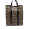 Burberry TB Canvas Gold Studded Tote Bag 8025067 152892677 [P]
