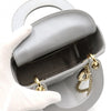 DIOR Lady Mini Tote Bag mit Ketten Schultertasche in Grau 48521 152889407 [P]