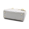 DIOR Lady Mini Tote Bag mit Ketten Schultertasche in Grau 48521 152889407 [P]