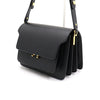 MARNI Damen Schultertasche TRUNK aus schwarzem Saffiano-Leder aa49488 152892476 [P]