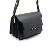 MARNI Damen Schultertasche TRUNK aus schwarzem Saffiano-Leder aa49488 152892476 [P]