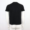 GIVENCHY ブラックコットンミニ刺繍ロゴ男女共用半袖Tシャツ BA70033YM3 152898654 [P]