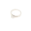 CARTIER Platin 1895 Solitär 0,30 Karat Diamant Ehering - Größe 8 aa49834 152895645 [P]