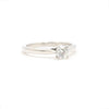 CARTIER Platin 1895 Solitär 0,30 Karat Diamant Ehering - Größe 8 aa49834 152895645 [P]