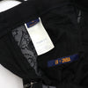 LOUIS VUITTON ブラックウールコットントラウザーNBAジャージクラシックメンズパンツ aa50859 152898863 [P]