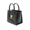VALENTINO ブラックレザー ワンスタッド スモール トートバッグ 兼 ショルダーバッグ クロスバッグ aa51172 152889106 [P]