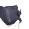DIOR ネイビーペイデントカナージュジッパー女性中財布 aa51333 152895573 [P]