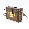 LOUIS VUITTON モノグラム プティット マル ミニ トランク ショルダーバッグ 152892604 [P]