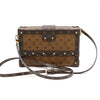 LOUIS VUITTON モノグラム プティット マル ミニ トランク ショルダーバッグ 152892604 [P]