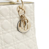 DIOR ホワイト レディース ミディアム トートバッグ 兼 ショルダーバッグ aa52411 152888912 [P]