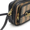 Burberry Nova Check Gold Chain Camera Shoulder Bag Crossbody 4079880 152316295 [P]