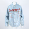 Balenciaga Coated Denim Jacket 124269 [P]