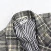 Thom Browne Gray Wool Over Check Pattern Men's Coat MOC005A 152318469 [P]