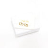 DIOR Petite CD Kristall vergoldete Damen Ohrringe aa55301 152316918 [P]