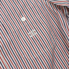 CELINE Damen-Shirt mit rotem Streifen-Logo-Stickerei 588191N 152318081 [P]