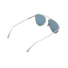 FENDI Shiny Silver FF-Logo Aviator Sonnenbrille 40061U 152318599 [P]