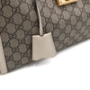 GUCCI 479197 GG スプリーム ホワイトトリミング パドロック ラージ ゴールドチェーン ショルダーバッグ aa56579 152315832 [P]