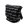 BALENCIAGA 620258 Schwarz Logo Druck Explorer Unisex Messenger Crossbody Bag 620258 152315604 [P]