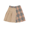 Burberry Vintage Check Panel Wool Girl's Junior Skirt 8053977 152565333 [P]