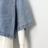 Bottega Veneta Oversized Bleached Women’s Denim Shirt 690231 aa57557 152317560 [P]