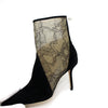 Jimmy Choo Black Suede Women's Boots aa57817 152316947 [P]