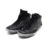 JIMMY CHOO ブラックカーフスキンマルチスタッズハイカットスニーカー aa58511 152317276 [P]