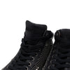 JIMMY CHOO ブラックカーフスキンマルチスタッズハイカットスニーカー aa58511 152317276 [P]