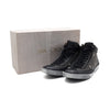 JIMMY CHOO ブラックカーフスキンマルチスタッズハイカットスニーカー aa58511 152317276 [P]