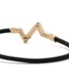 Louis Vuitton 18K Yellow Gold Upside Down Play Large Bracelet Q05413 152316702 [P]