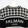 Balmain Houndstooth Check Knit Sweater for Men BH2751A025 152318022 [P]