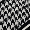 Balmain Houndstooth Check Knit Sweater for Men BH2751A025 152318022 [P]