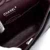 CHANEL Black Caviar Classic Medium Silver Chain Shoulder Bag A01112 152315141 [P]