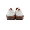 THOM BROWNE ホワイト ペブルグレイン ウィングチップ ブローグ メンズ シューズ aa59410 152317255 [P]