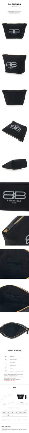 Balenciaga Women's BB Logo Pouch 695536 2108S 1090 32638487 [P]