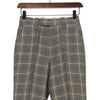 GUCCI 704233 Karierter Crop Leinen Tailored Damenhose 704233 152317573 [P]