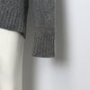 GIVENCHY 12F 7630 570 Cut-Out Graue Wolle Damen Strickpullover 59382 152317789 [P]