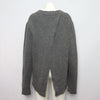 GIVENCHY 12F 7630 570 Cut-Out Graue Wolle Damen Strickpullover 59382 152317789 [P]