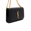 SAINT LAURENT クラシックケイトスモールモノグラムゴールドチェーンショルダーバッグ兼クロスボディバッグ 469390 152314824 [P]