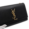 SAINT LAURENT クラシックケイトスモールモノグラムゴールドチェーンショルダーバッグ兼クロスボディバッグ 469390 152314824 [P]