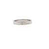 CARTIER プラチナ 1Pダイヤ Cド 3mm ウェディングバンドリング 152316484 [P]