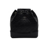 CHANEL Gabrielle Small Black Calfskin Women Backpack A94485 152754159 [P]