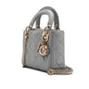 DIOR Lady Mini Tote Bag Graue mit Kette aa61040 152836329 [P]